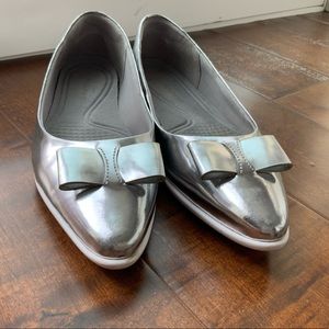 Silver penny flats